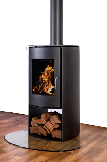 Nectre N60 Freestanding Wood Fireplace 
