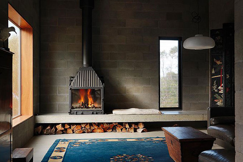 Cheminees Philippe Wood Fireplace