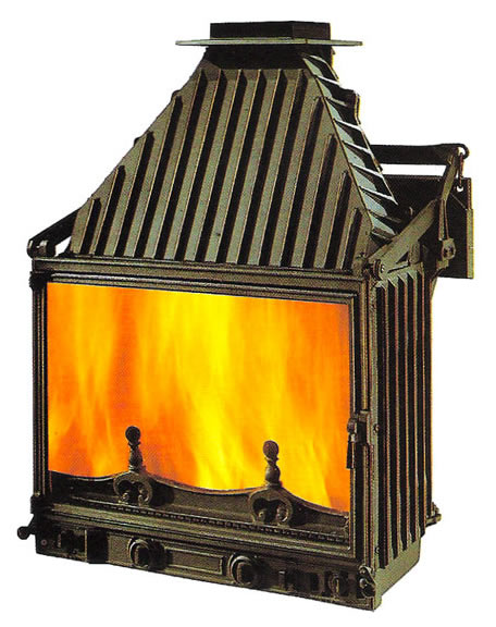Cheminees Philippe Radiante 700 Wood Fireplace