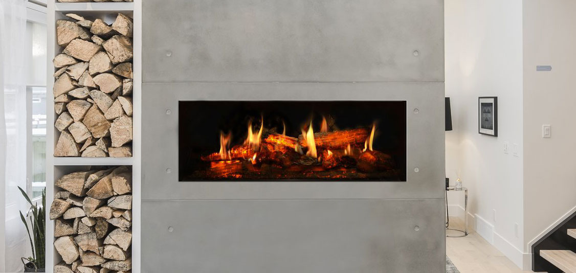Real Flame Electric Fireplace Opti-V