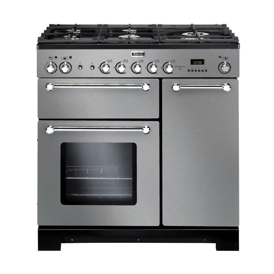 Falcon Kitchener 90cm dual fuel Oven stainless steel